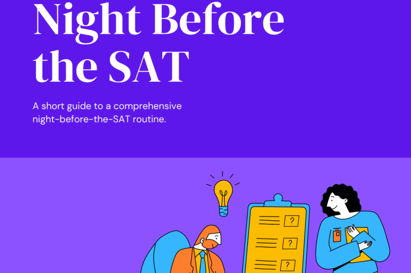 Thumbnail for What do do the night before the SAT PDF