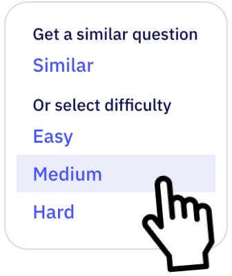 select difficulty pop up