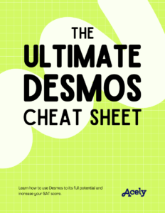 The Ultimate Desmos Cheat Sheet Cover