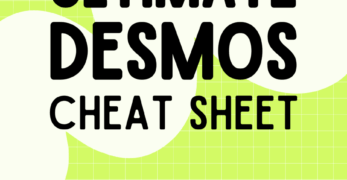 The Ultimate Desmos Cheat Sheet Cover
